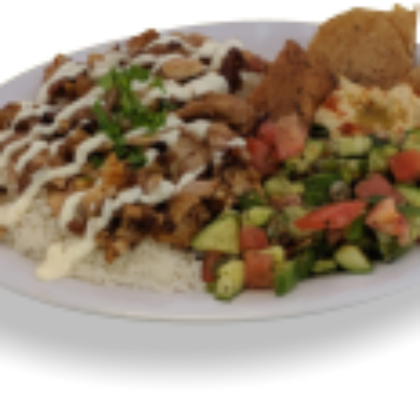 Mediterranean Chicken Rice Plate